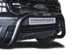FORD RANGER Sport 2016-2022 Pdc Nudge Bar 409 Stainless Steel PC Black Asb