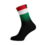 Hungary Flag Socks - XL Black