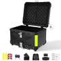 45L/65L Aluminum Motorcycle Top Box Tail Case Trunk Box With Lock