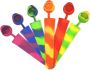 6PCS Silicone Cream Mold Tubes Diy Multifunction Ice Pop Molds