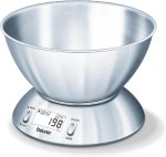 Beurer Germany With 1.5L Dishwasher-safe Stainless-steel Bowl Integrated Room Thermometer & Timer. 5KG Capacity. 1G Graduation D