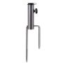 Camping Outdoor Metal Two Forks Umbrella Ground Spike Stand Holder -35CM
