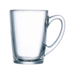 Clear Glass Mug New Morning Mug 220ML Set Of 6