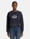 G-star Raw Overdyed Cropped Logo Loose Osaka Blue - XL Blue