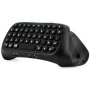 Wireless Bluetooth 3.5MM Jack Keyboard For PS4 Controller - Black