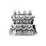 B17-C5598 - 925 Sterling Silver Cake European Charm Bead
