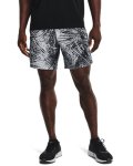 Men's Ua Launch Run 7INCH Print Shorts - Pitch Gray Sm