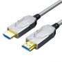 Dtech 5M Armored 4K HDMI Fiber Optic Cable