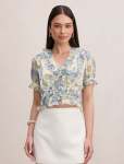 Blossom Ruffle Blouse - 16 Tourello Floral