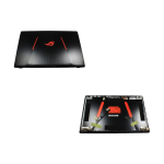Asus Rog GL553VE Lcd Back Cover Lid - 13N1-0BA0P11 - Gold Essential