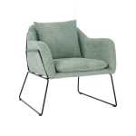 Memphis Occasional Chair Green Or Grey - Grey
