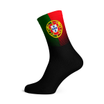 Portugal Flag Socks - XL Black