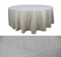 Round Table Cloth Beige Pattern 280CM