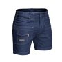 Mens Adjustable Kalahari Shorts Denim