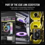 Corsair Rx Rgb Series Icue Link RX120 Rgb White 120MM Fan Single Pack
