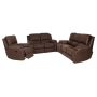 Lyla 5 Action 3 - 2 - 1 Upper Leather Recliner Suite