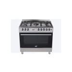 Totai 5 Gas Burner With Gas Oven - Stainless Steel
