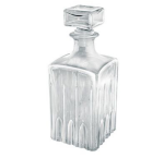 Square Decanter Glass Lid 1L