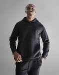 Essential Hooded Black Sweatshirt - XXL Black