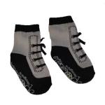 Socks For Boys 6-12 Months - Light Grey Boot