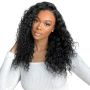 18 Inch Water WAVE13X4 HD Lace Front Wig Human Hair Water Curly Frontal Wig