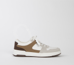 Flatform Sneaker - 10 Brown