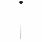 Baton LED Pendant Light Black White - White