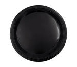 Large Paper Plate 9" Black - 10PC