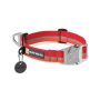 Top Rope Reflective Ballasted Collar - Large / Kokanee Red