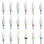 Ceramic Nail Drill Bit - Electric Manicure & Pedicure Tool For Smooth Polishing Dead Skin Removal & Gel Nail Art Accessories