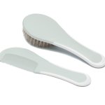 Bebejou Brush And Comb Set- Asstd Colours - Sky Green