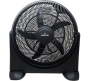 Floor Standing Fan Electric 20 Inch A 600 Mm 5 Blade Floor Fan Black Pack Of 1