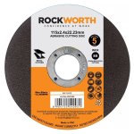 Rockworth Cutting Disc Steel 115X3.0MM 5PACK Livestainable