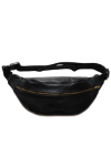 Leather Moonbag - Chocolate Suede