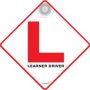 Tower Learner Vehicle Sign with Suction Cup