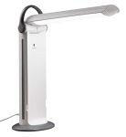 Daylight Folding LED Desk Lamp Portable Task Work Light With 3-STEP Dimming Dimmable Ideal For Reading Crafting & Sewing White