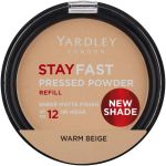 Yardley Stayfast Pressed Powder Refill Warm Beige
