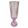 Pink Champagne Glass - 6 Pieces