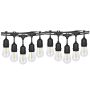 Outdoor Waterproof 10 String LED Lighting With Plug