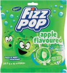 Fizz Pop Apple Lollipop