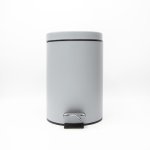 Matt Finish 3L PEDAL BIN - Light Grey