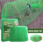 1 Pack 2X5M Garden Vegetable Insect Anti Bird Net Vegetable Protection Fine Mesh Mosquito Netting Crop For Fruit Care Cover Plan