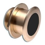 Garmin Bronze Tilted Thru-hull Transducer With Depth & Temperature 20 Tilt 8-PIN – Airmar B164