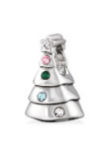 C619-C29560 - 925 Sterling Silver Christmas Tree European Bead Charm
