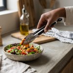 Stainless Steel Locking Kitchen Tongs Set