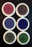 6PCS Fine Mixed Assorted Glitter