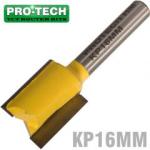 PRO-TECH Straight Bit 16mm X 20mm Cut 2 Flute Metric 1 4' Shank