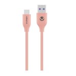Volkano Flexi Series USB To Type-c 1.5M 30W- Pink