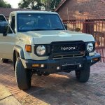 Toyota Land Cruiser 76 & 79 2024 Onwards Bzt Low Profile Front Bumper Replacement For