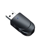 USB Bluetooth Adapter 2-IN-1 Bluetooth 5.0 Transmitter & Receiver Aux Audio Dongle For Tv Car PC Stereo Plug & Play KN330